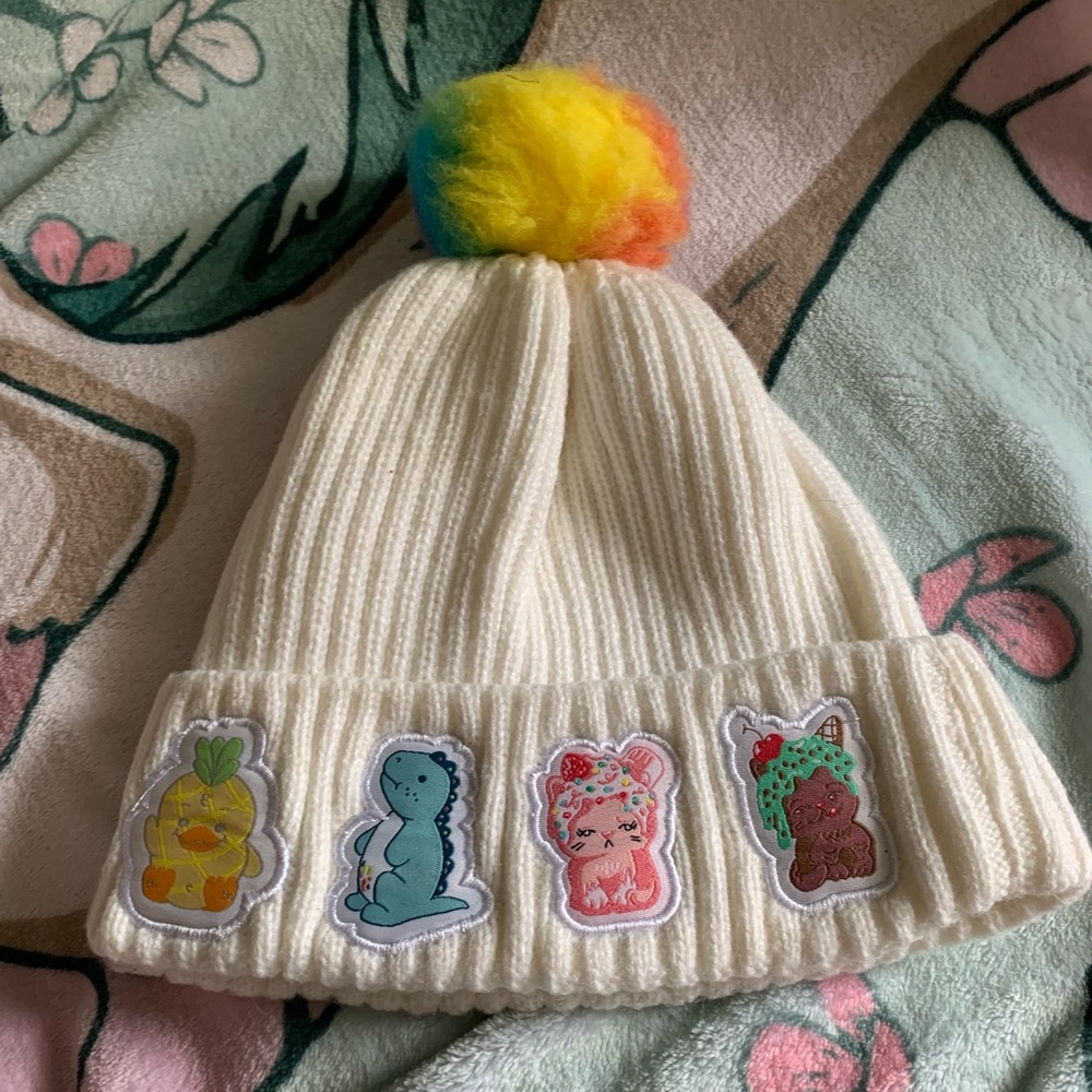 Moriah Elizabeth limited edition beanie bobble hat
